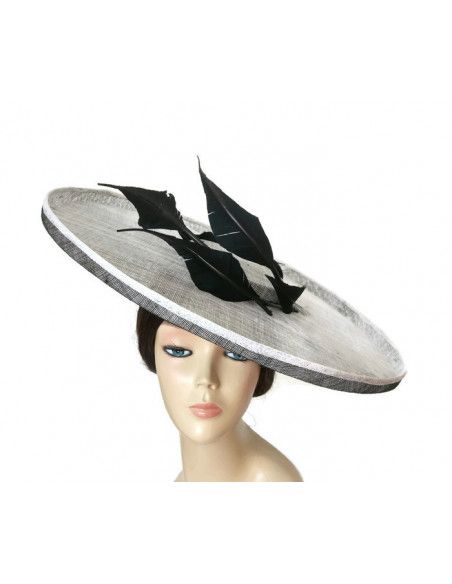 Black and white derby hats for women - Wedding hats for women - 4 Black and white derby hats for women - Wedding hats for women - 4