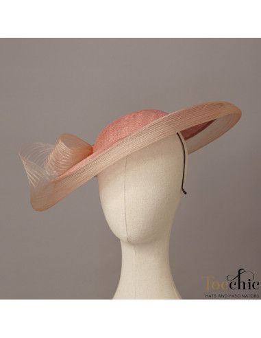 Nude Kentucky derby hat - Wedding hats for women - 6