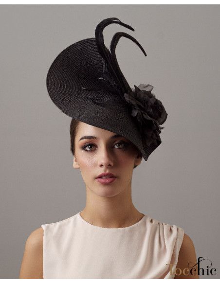 Derby Black fascinator woman - Wedding hats for women - 4 Derby Black fascinator woman - Wedding hats for women - 4