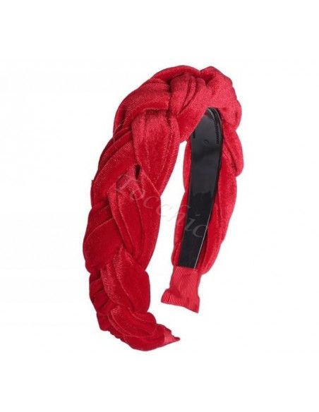 Red woman headband for Cocktails - Cocktail hats for women - 4 Red woman headband for Cocktails - Cocktail hats for women - 4