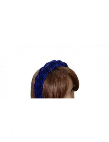 Royal Blue woman headband for special occasions - Cocktail hats for women - 3