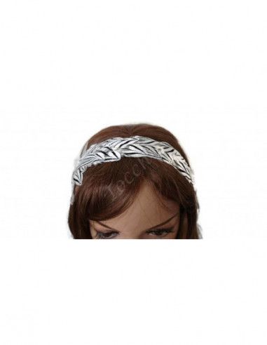 Black and white woman headband - Cocktail hats for women - 2