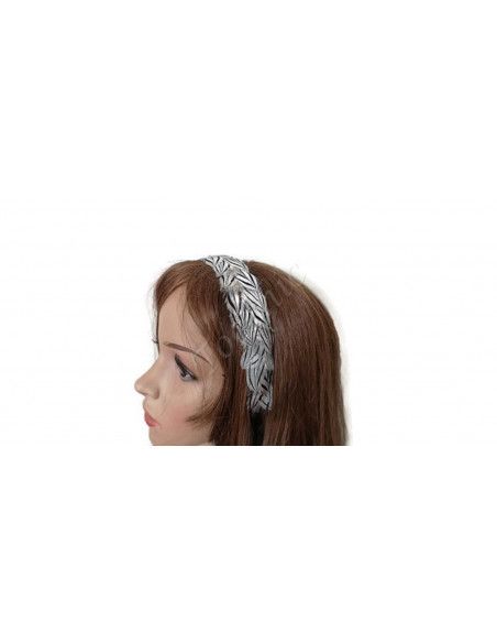 Diadema con plumas blancas y negras - Tocados para bodas de noche - 3 Diadema con plumas blancas y negras - Tocados para bodas de noche - 3