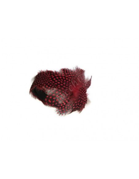 Black and red feathers headband - Cocktail hats for women - 2 Black and red feathers headband - Cocktail hats for women - 2