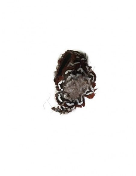 Brown and white headband for weddings - Cocktail hats for women - 4 Brown and white headband for weddings - Cocktail hats for women - 4