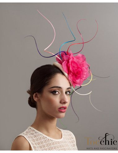 Rainbow Kentucky derby hat woman - Shop - 3