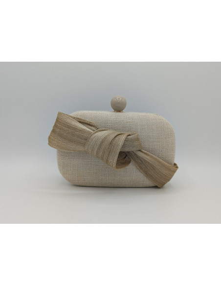 Ladies beige clutch bag - Shop - 8
