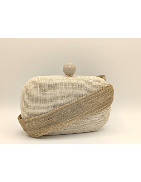 Ladies beige clutch bag - Shop - 10