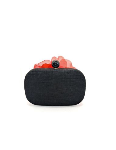Bolso clutch invitada de boda rojo - Bolsos de fiesta - 6