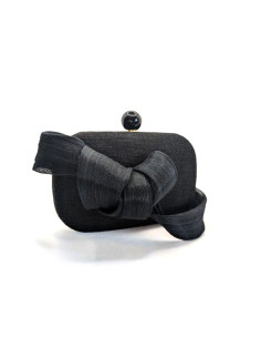 Black small wedding bag - Clutch bags - 1