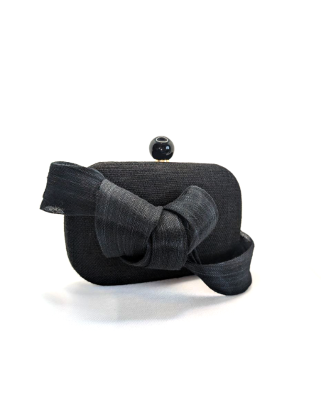 Black small wedding bag - Clutch bags - 6
