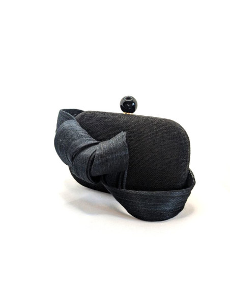Black small wedding bag - Clutch bags - 7