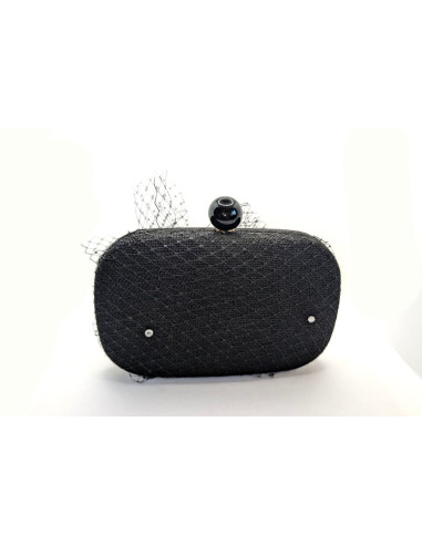 Black original wedding bag - Clutch bags - 4