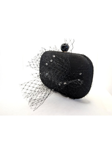 Black original wedding bag - Clutch bags - 3