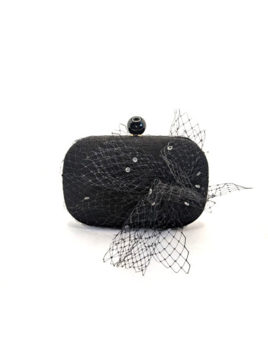 Black original wedding bag - Clutch bags - 1