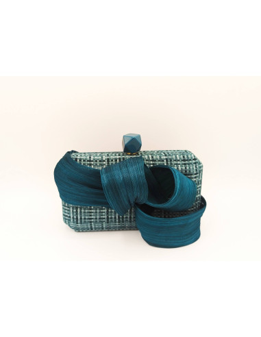 Elegant teal Clutch Bag - Clutch bags - 9