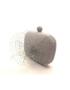 Grey original wedding bag - Clutch bags - 2