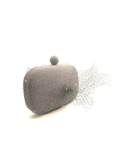Grey original wedding bag - Clutch bags - 4 Grey original wedding bag - Clutch bags - 4