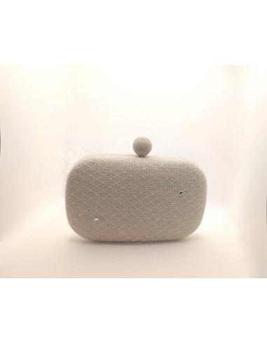 Cream original wedding bride bag - Clutch bags - 2