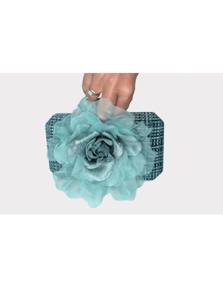 Bolso de boda invitada verde agua - Tienda - 4