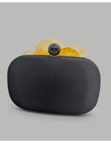 Black and mustard Kentucky derby bag - Shop - 4