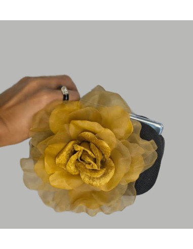 Black and mustard Kentucky derby bag - Shop - 6