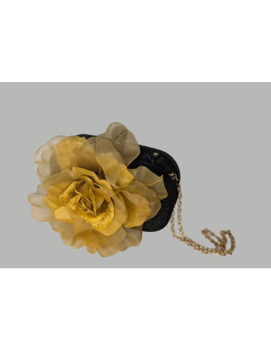 Black and mustard Kentucky derby bag - Shop - 7