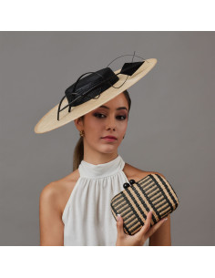 Black and beige clutch for weddings - Shop - 7 2