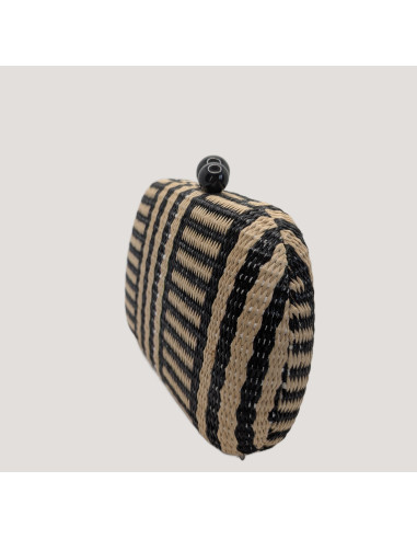 Black and beige clutch for weddings - Shop - 6