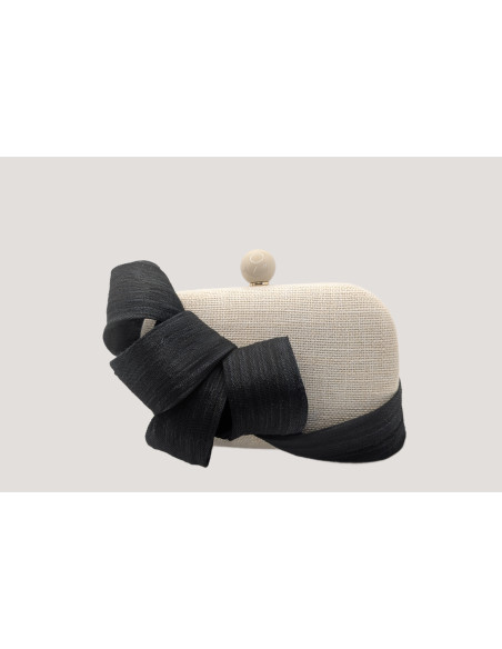 Cream and black wedding bag - Shop - 1