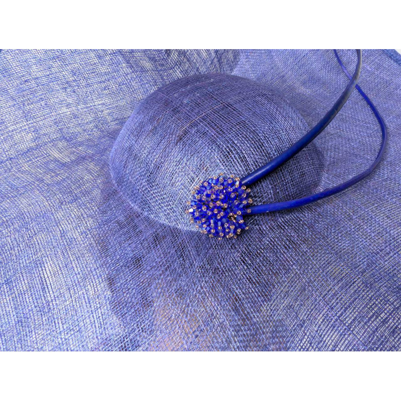 Elegant Kentucky derby hat electric blue for woman - Wedding hats for women - 5 Elegant Kentucky derby hat electric blue for woman - Wedding hats for women - 5