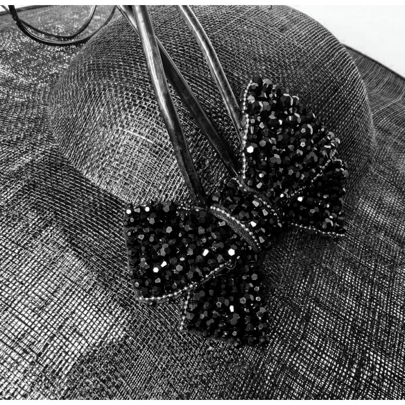 Elegant wedding hat black for woman - Wedding hats for women - 4 Elegant wedding hat black for woman - Wedding hats for women - 4
