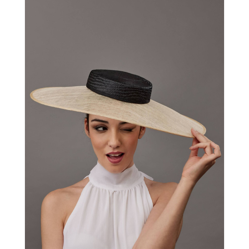 Elegante Pamela beige de boda para madrinas - Tienda - 1