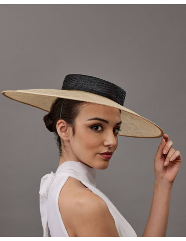 Elegante Pamela beige de boda para madrinas - Tienda - 2