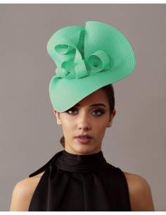 Kentucky derby fascinator aquamarine - Wedding hats for women - 1