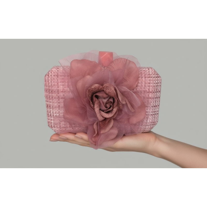Bolso de boda invitada Rosa nude - Tienda - 1