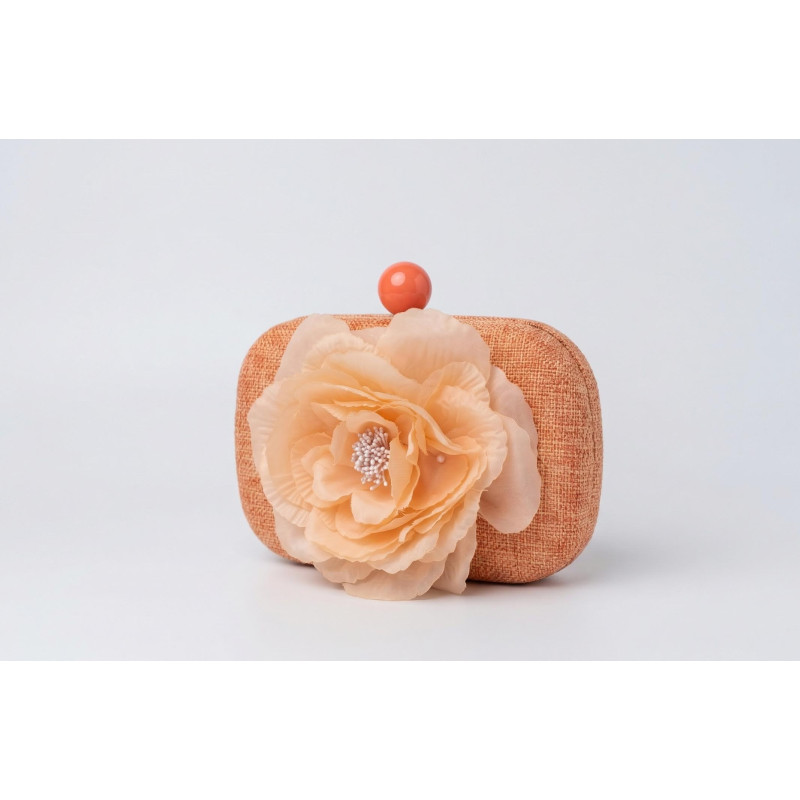 Orange Kentucky derby Flower Clutch Bag - Clutch bags - 4 Orange Kentucky derby Flower Clutch Bag - Clutch bags - 4