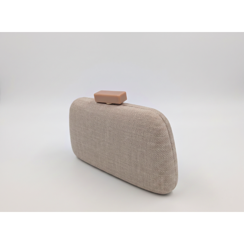 Beige Kentucky derby bag - Clutch bags - 2