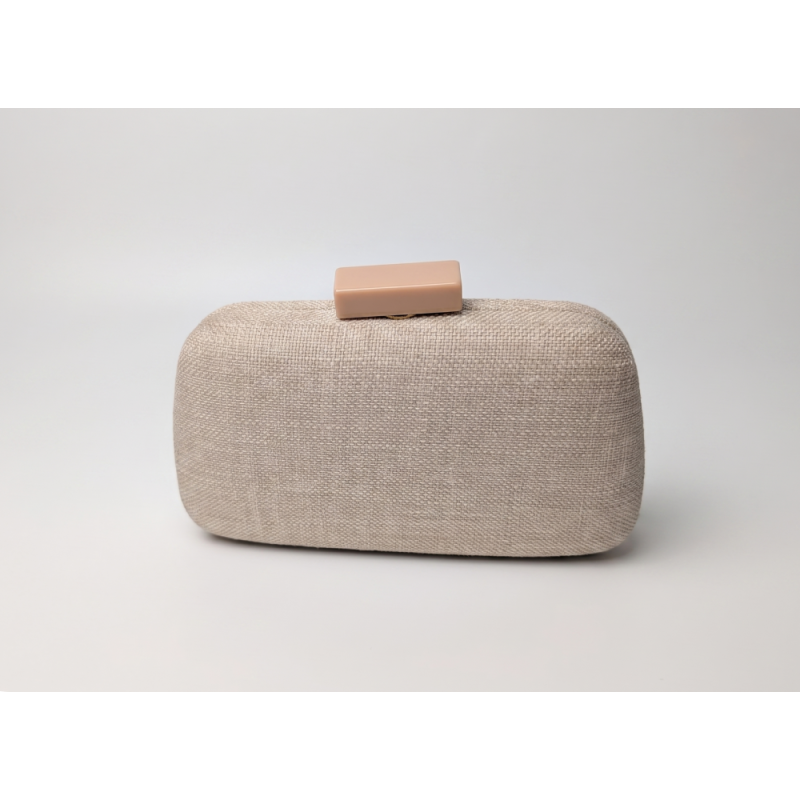 Beige Kentucky derby bag - Clutch bags - 1