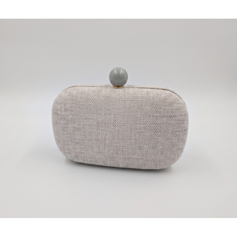 Bolso de boda gris para invitadas - Bolsos de fiesta - 1