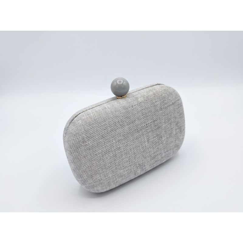 Elegant Clutch grey for Weddings guest - Clutch bags - 3