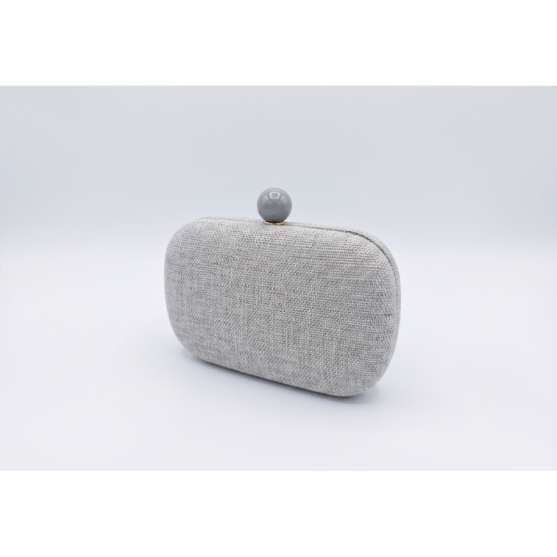 Elegant Clutch grey for Weddings guest - Clutch bags - 2