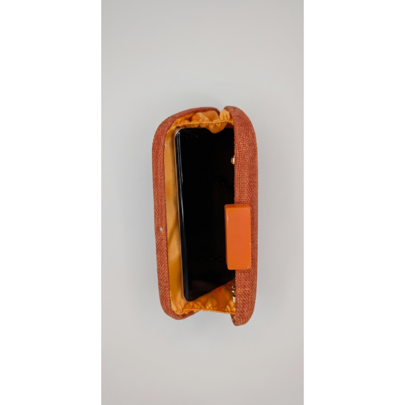 Orange wedding Clutch Bag - Clutch bags - 5