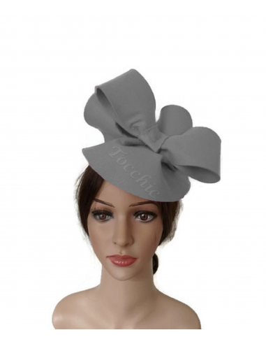 Woman winter wedding hat gray - Wedding hats for women - 2