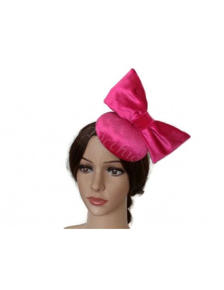 Fuchsia pink wedding hat - Wedding hats for women - 3 Fuchsia pink wedding hat - Wedding hats for women - 3