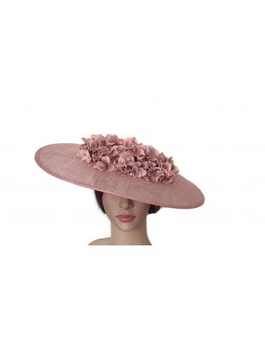 Nude flowers hat - Wedding hats for women - 2