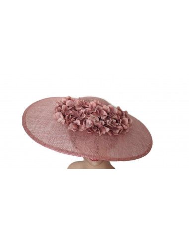 Nude flowers hat - Wedding hats for women - 4