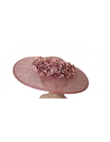 Nude flowers hat - Wedding hats for women - 4 Nude flowers hat - Wedding hats for women - 4