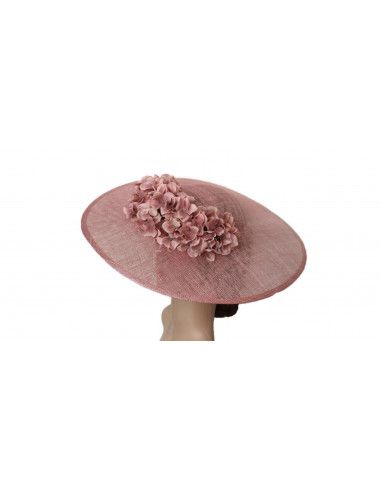 Nude flowers hat - Wedding hats for women - 5